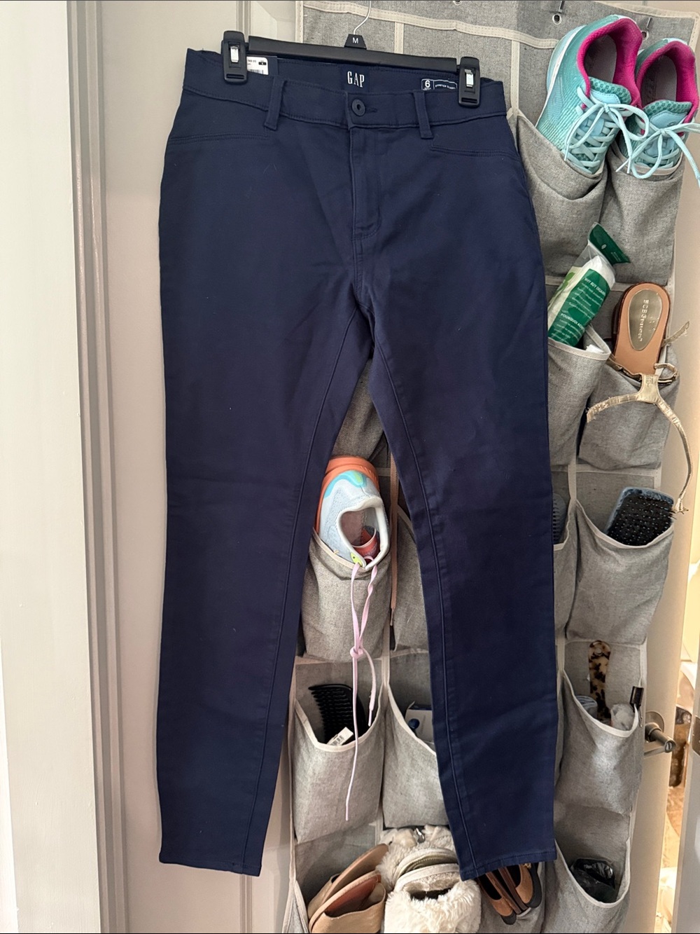 GAP Navy Slim Chinos for Men